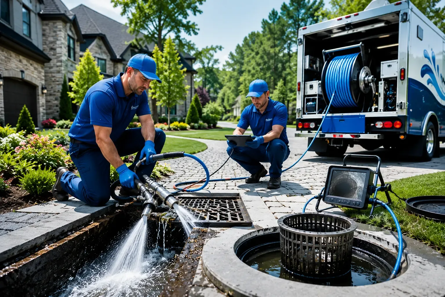 Local outdoor drain cleaning professionals in Lochgelly, WV
